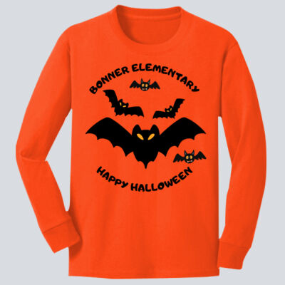 Youth Long Sleeve Shirt - Fall - Bats Thumbnail
