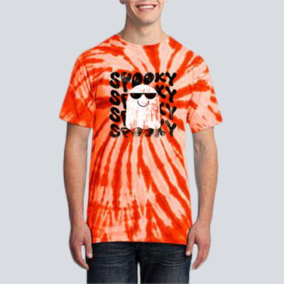 Adult Tie-Dye T-Shirt - Fall - Cool Ghost  Thumbnail