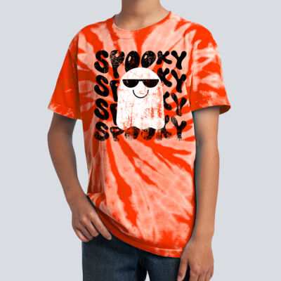 Youth Tie-Dye T-Shirt - Fall - Cool Ghost  Thumbnail