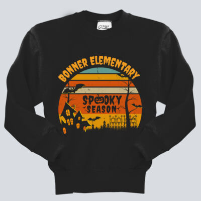 Youth Crewneck - Fall - Haunted House  Thumbnail