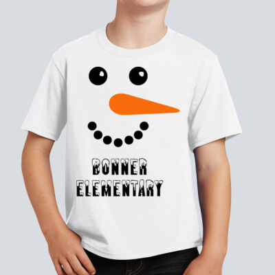 Youth T-Shirt - Winter Holidays - Snowman Thumbnail