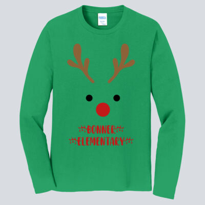 Adult Long Sleeve Shirt - Winter Holidays - Reindeer Thumbnail