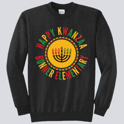 Adult Crewneck - Winter Holidays - Happy Kwanzaa Thumbnail