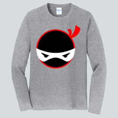 Adult Long Sleeve Shirt - Black Ninja Thumbnail