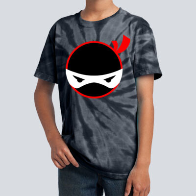 Youth Tie-Dye T-Shirt - Black Ninja Thumbnail