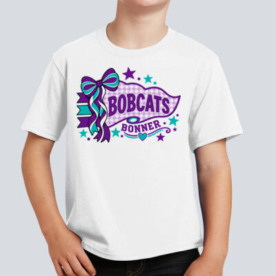 Youth T-Shirt - Bonner Bobcats Cheer Bow Thumbnail