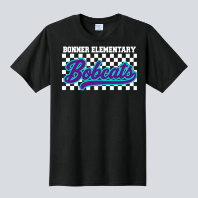 Adult T-Shirt - Bonner Retro Checkerboard Thumbnail