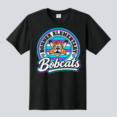 Adult T-Shirt - Bonner Bobcat Crest Thumbnail