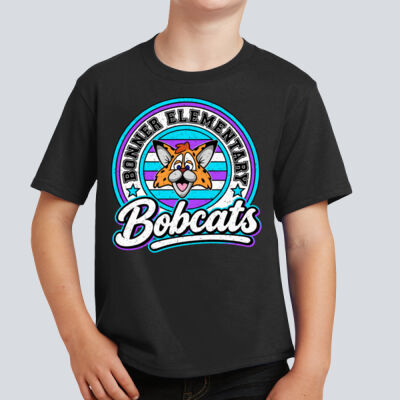Youth T-Shirt - Bonner Bobcat Crest Thumbnail