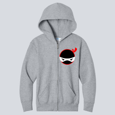 Youth Zip Jacket - Black Ninja Thumbnail