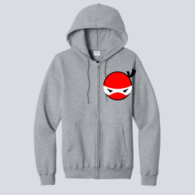 Adult Zip Jacket - Red Ninja Thumbnail
