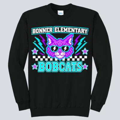 Adult Crewneck - Electric Bobcats Thumbnail