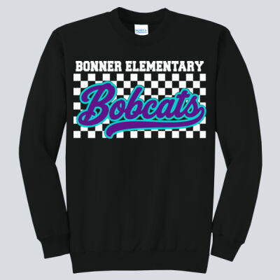 Adult Crewneck - Bonner Retro Checkerboard Thumbnail