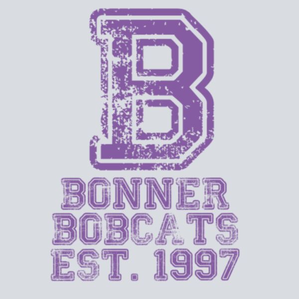 Distressed with Letter - Purple Thumbnail