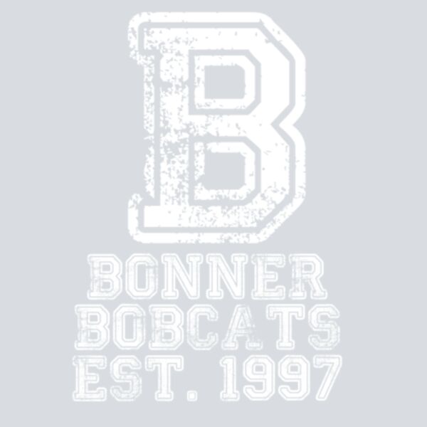 Distressed with Letter - White Thumbnail